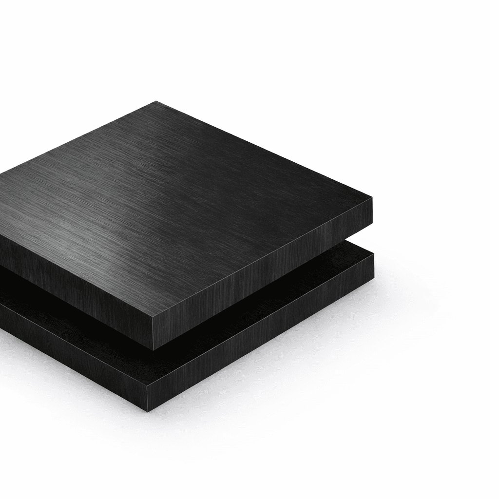 Hart PVC Schwarz
